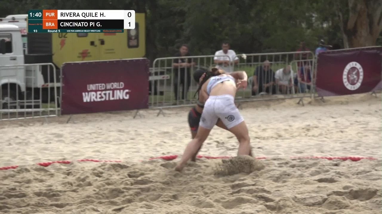 Heklanys RIVERA QUILES (PUR) vs. Giovanna CINCINATO PIMENTA (BRA) • Round 5 • Women's BW 50Kg background