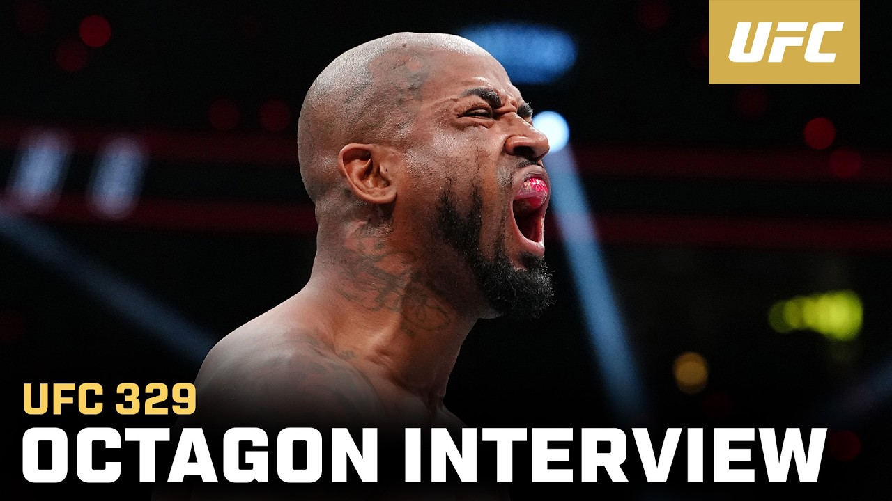 King Green Octagon Interview | UFC 329 background