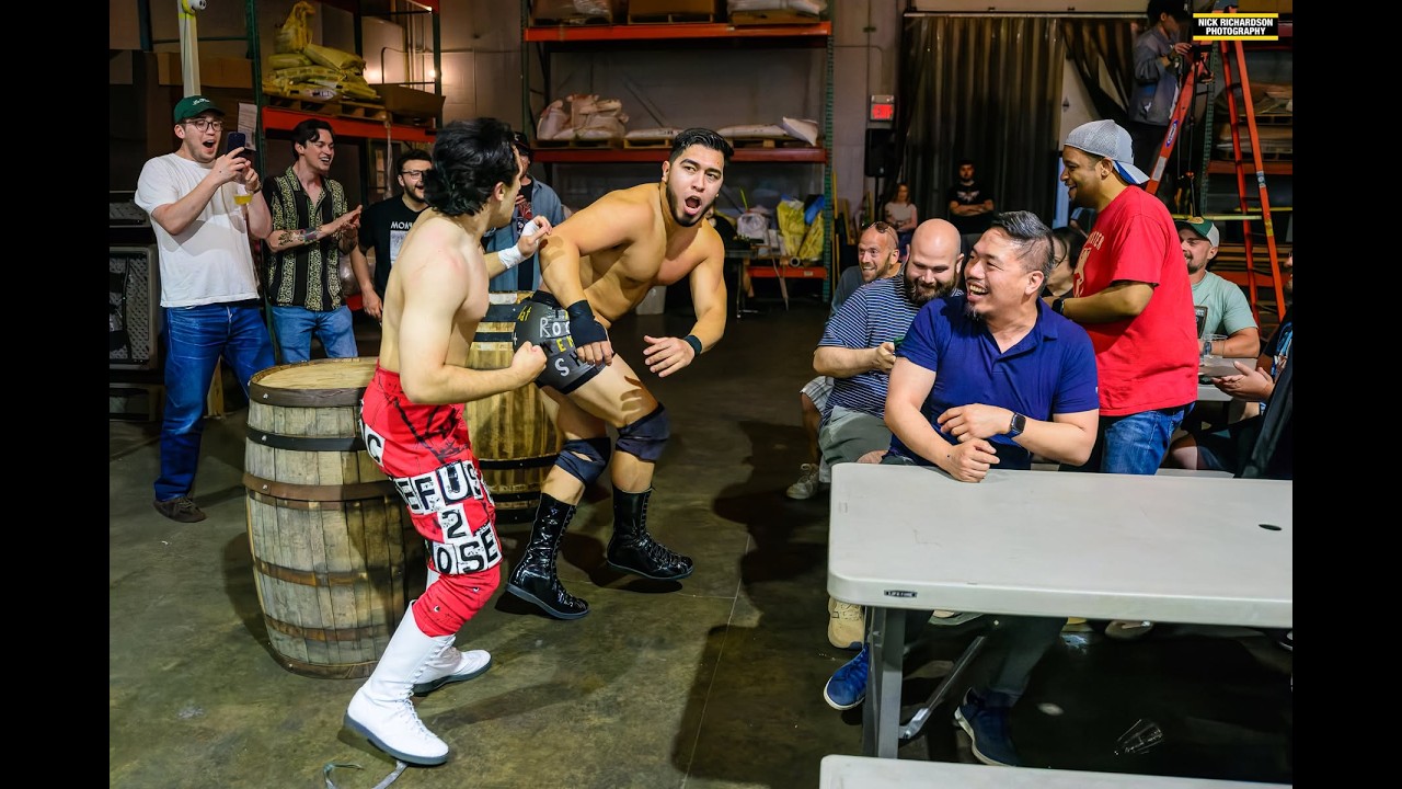 W.O.W No-Limits championship - "The Modern Day Rockstar" Eroc v Roger Mendez 2026-07-12 18:13 background