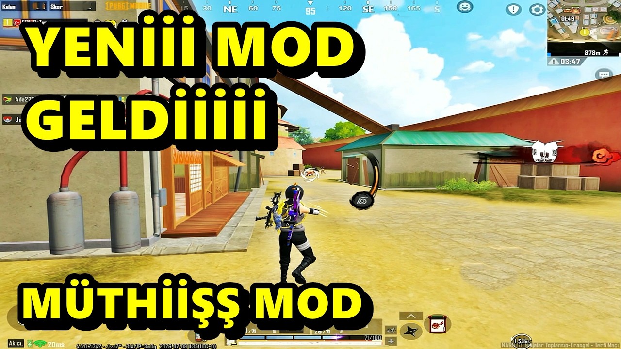 YENİ MOD GELDİİİİ ! YOK BÖYLE MOD MÜTHİŞŞ ! BATUR GAME SOLO SQUAD PUBG MOBİLE background