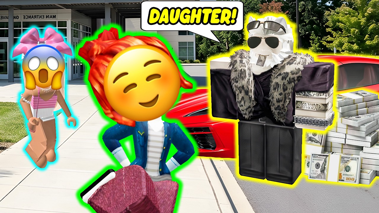 I’m The CEO’s Daughter Who Loves Being A Bacon | ROBLOX TEXT TO SPEECH background