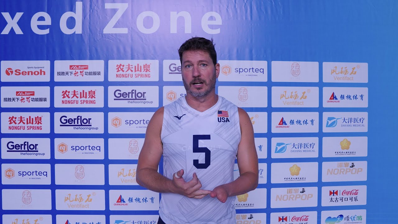 Eric Duda | USA vs EGY | 2026 WPV Sitting World Championships background
