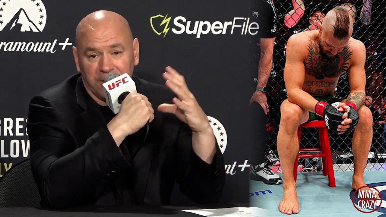 Dana White question's retirement for Conor McGregor, unsure on future after UFC 392 knee injury background
