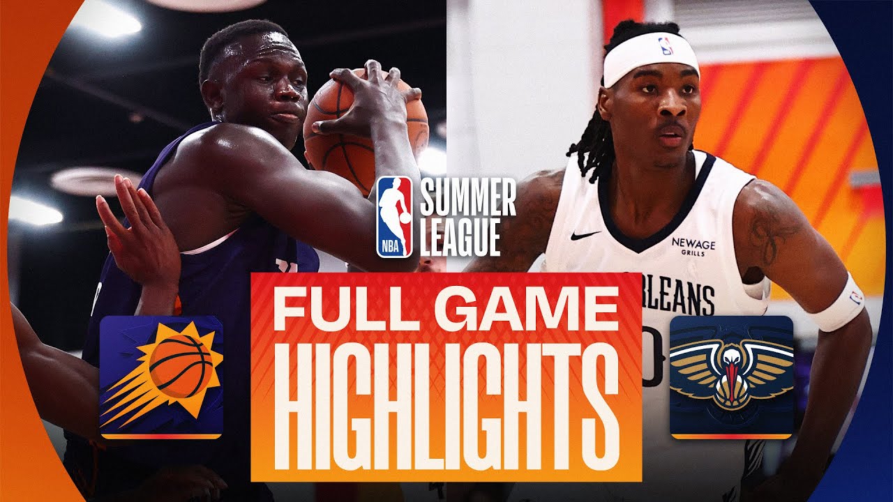 SUNS vs PELICANS | LAS VEGAS SUMMER LEAGUE | FULL GAME HIGHLIGHTS | July 12, 2026 background