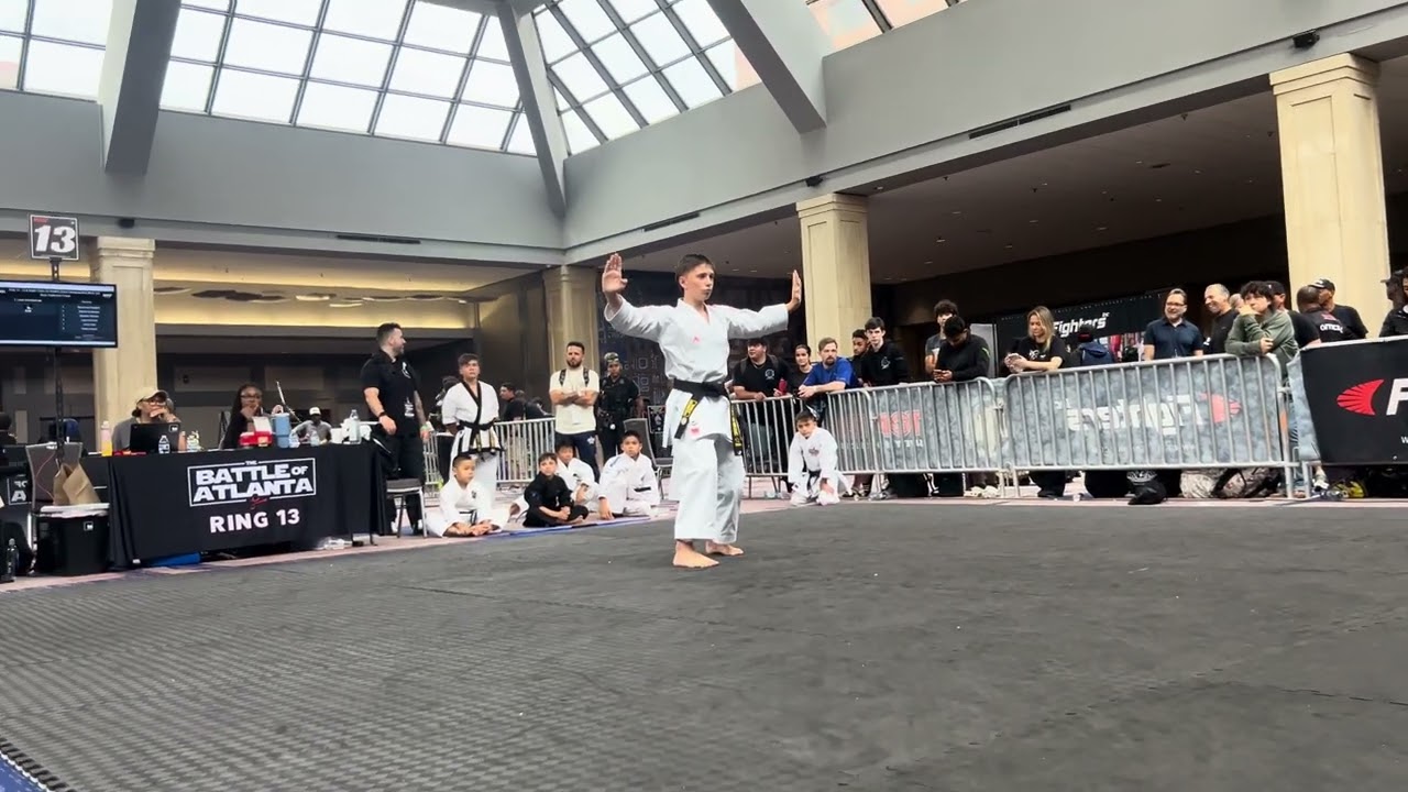 Lukas Drevinskas 13 & Under Boys Traditional Forms Grand Championship - Battle of Atlanta 2026 background