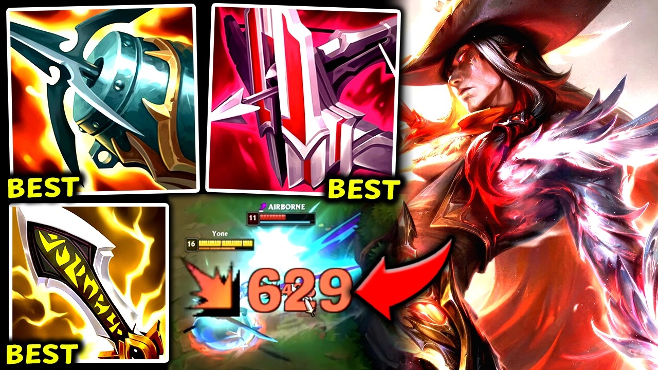 YONE TOP IS LITERALLY FREE WINS & I SHOW YOU WHY! (1V5 BEAST) - 2026 Yone TOP Gameplay Guide background