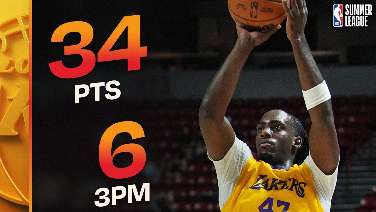 Arthur Kaluma was COOKING with 34 PTS vs Dallas | July 11, 2026 background