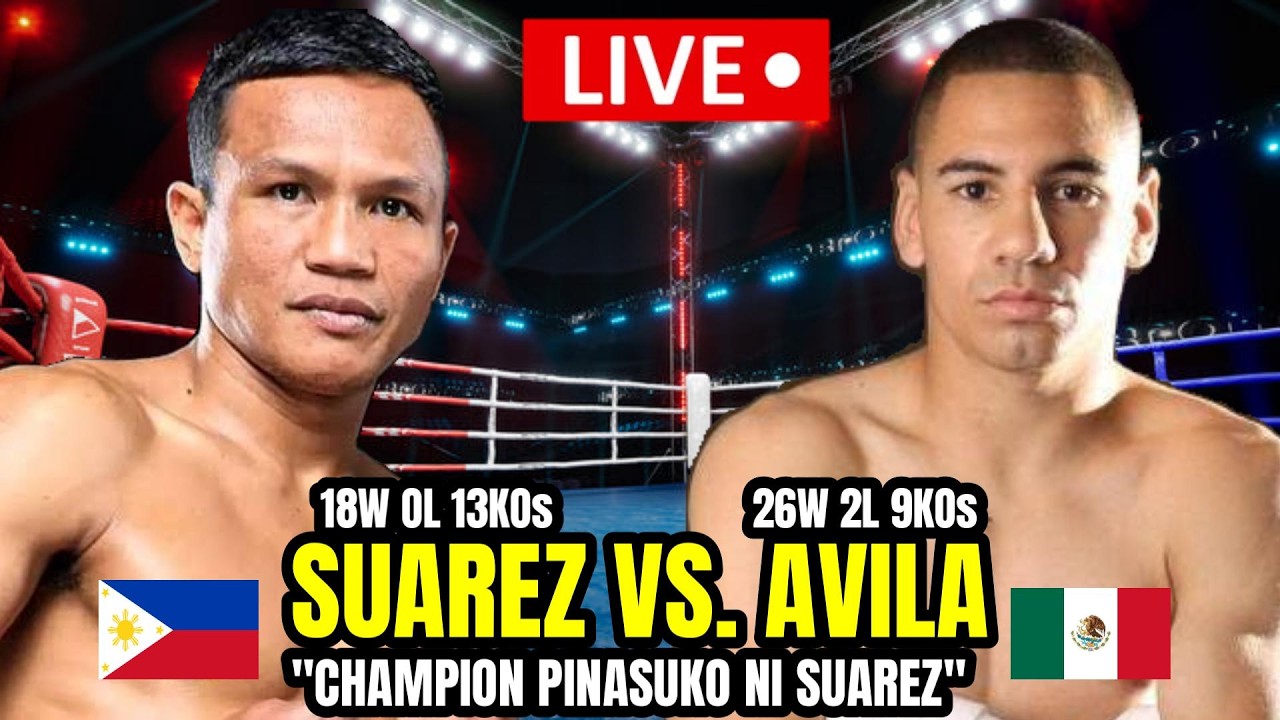 SUAREZ VS AVILA 2026 JULY BLOCKBUSTER! SUAREZ PINASUKO ANG CHAMPION SA R2! background