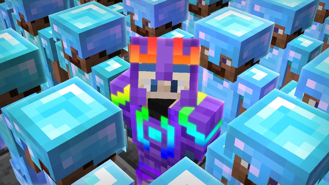 I Found Minecraft's Rarest Armor background