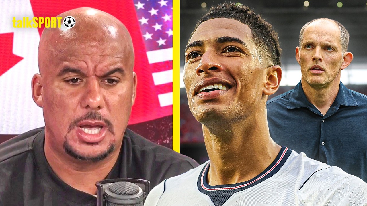 Agbonlahor insists Bellingham is THE KEY to England Winning the World Cup amid Tuchel War of Words! background