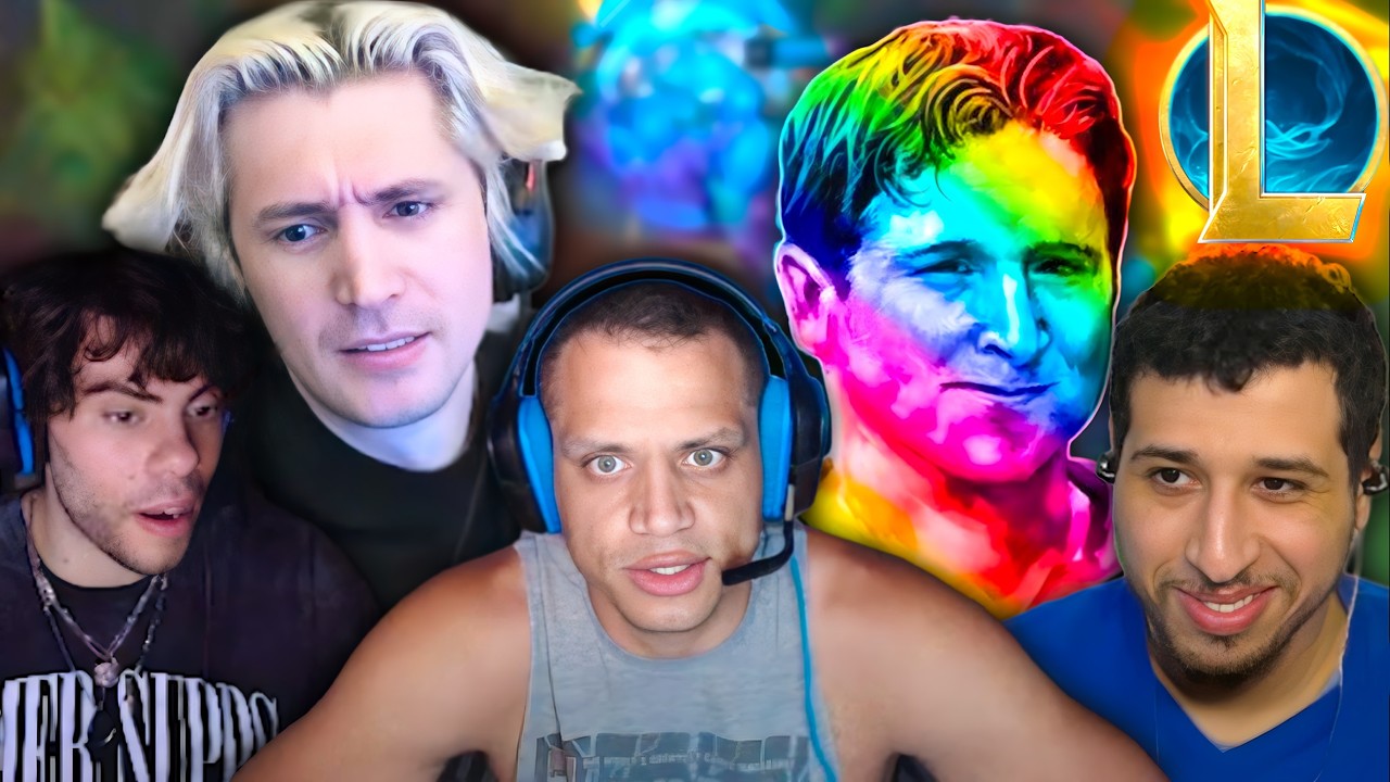 THE MOST TOXIC 5 STACK IN LEAGUE OF LEGENDS... background
