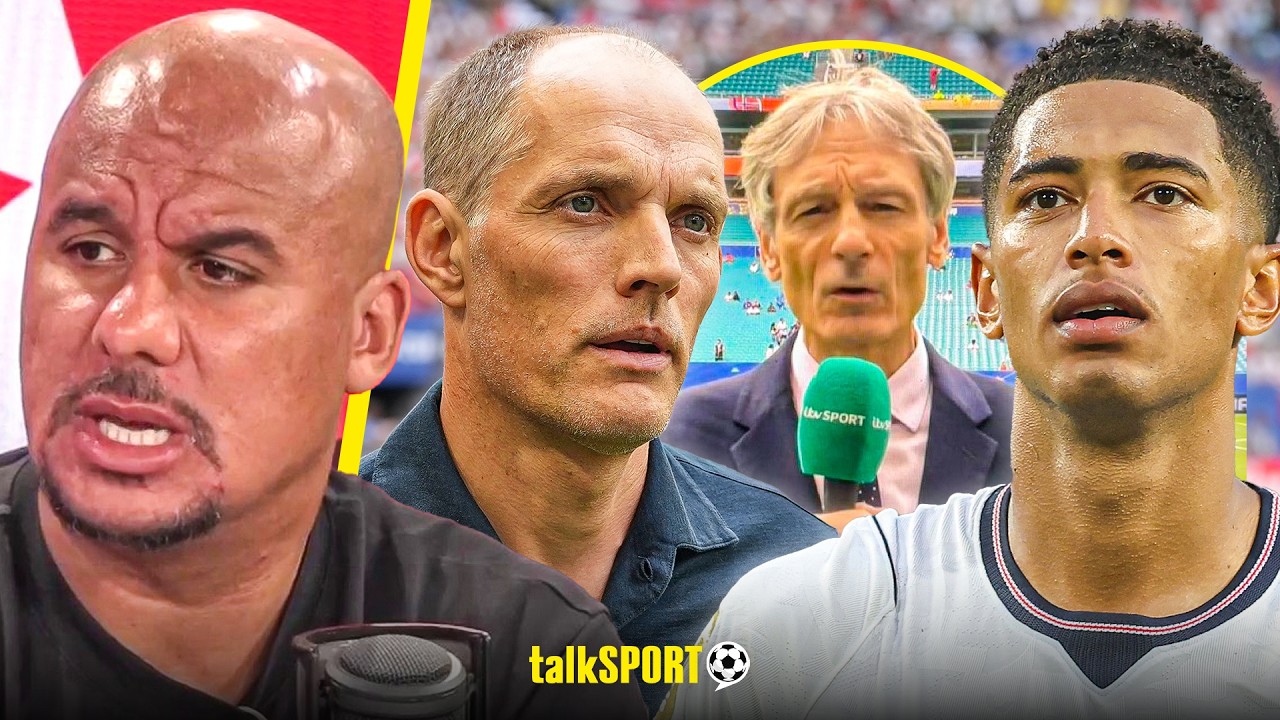 "LOOK FOR PROBLEMS!" Agbonlahor's ANGRY RANT at the Media CREATING BEEF between Bellingham & Tuchel! background