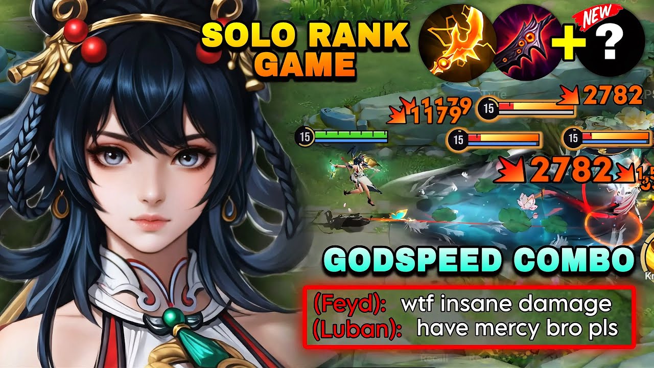 TOP 1 ASIA ARLI GODSPEED COMBO DOMINATES IN SOLO RANK GAME WITH THIS OP BUILD! | HONOR OF KINGS background