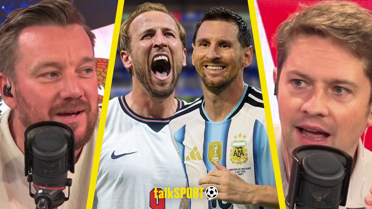 "KANE'S CURRENTLY BETTER THAN MESSI!" Rory Jennings Had Jamie O'Hara SPEECHLESS With This Statement! background