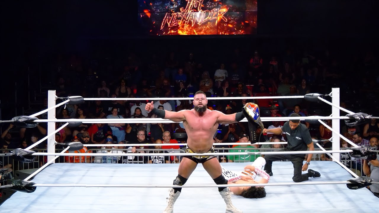 FULL MATCH: Jay Alexander vs Braddah Kaimi - Reality Of Wrestling background