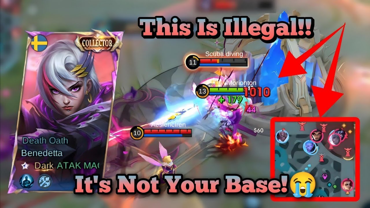 Is She Unfair⁉️Benedetta Vs Yu-Zhong Gameplay‼️ Emblem | Build | Tips #mobilelegends #benedetta background