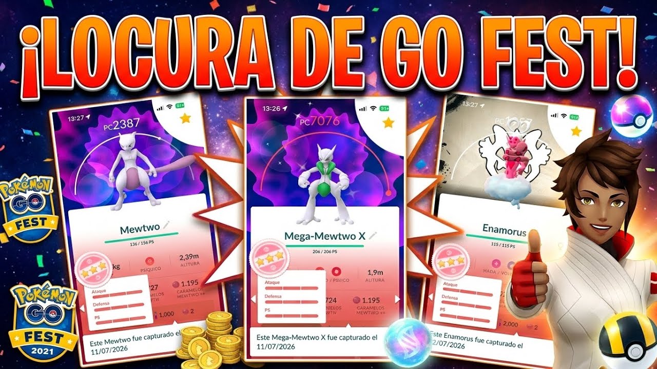 ¡EL GO FEST MÁS SUERTUDO! 😱 MEWTWO SHUNDO 100% ✨ + HUNDOS y SHINYS background