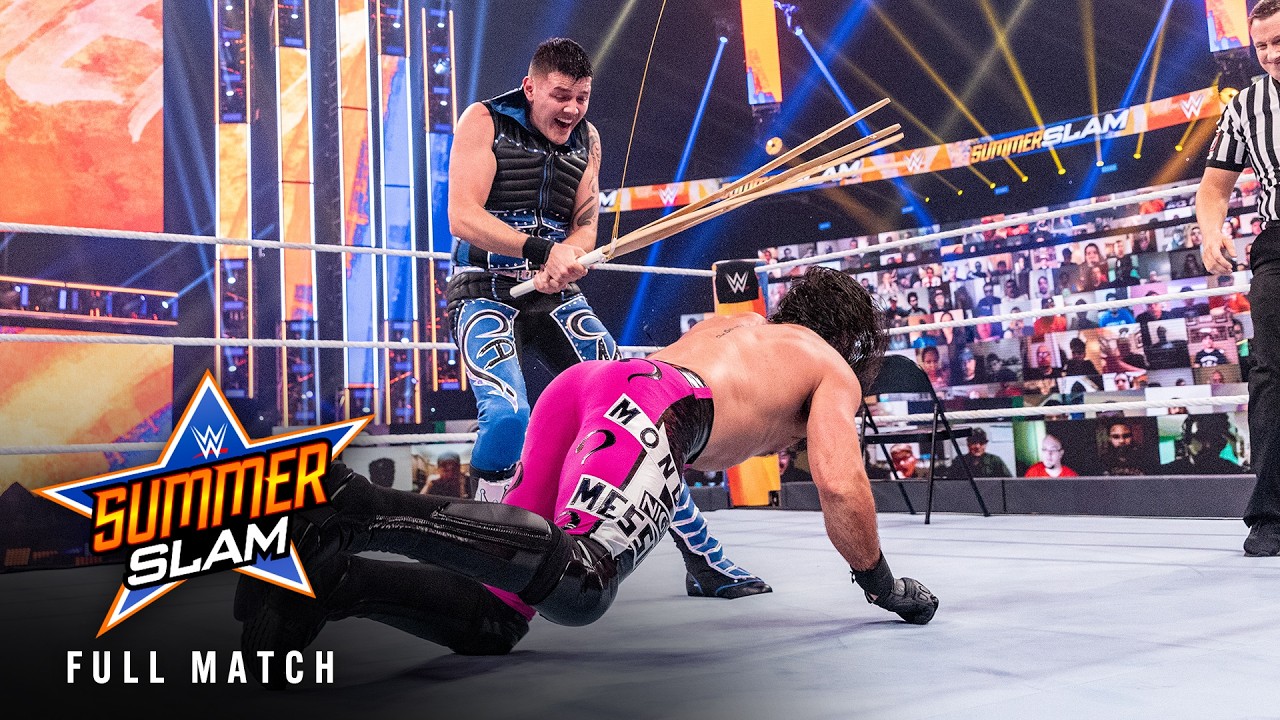FULL MATCH: Dominik Mysterio vs. Seth Rollins | Street Fight: SummerSlam 2020 background