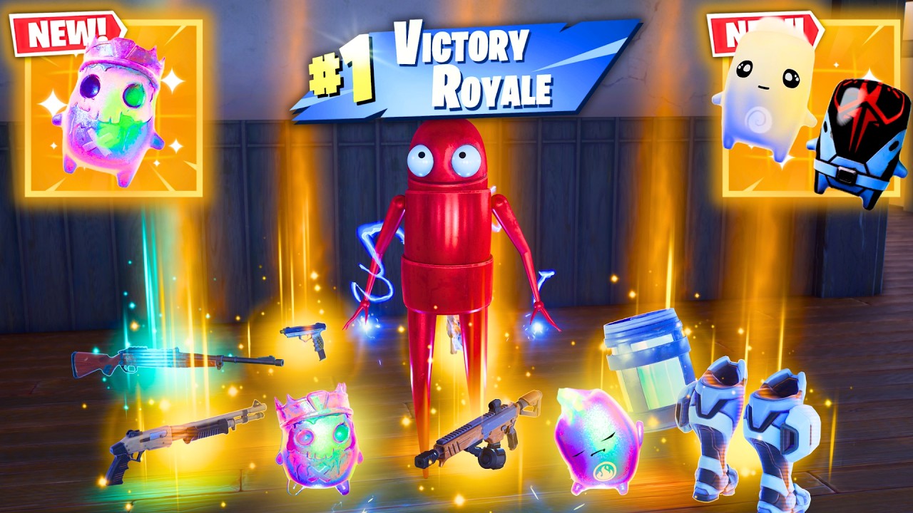 ALL NEW MYTHIC AND EXOTIC GUNS IN SOLO VS DUOS (NEW! Fortnite Chapter 7 Season 3) background