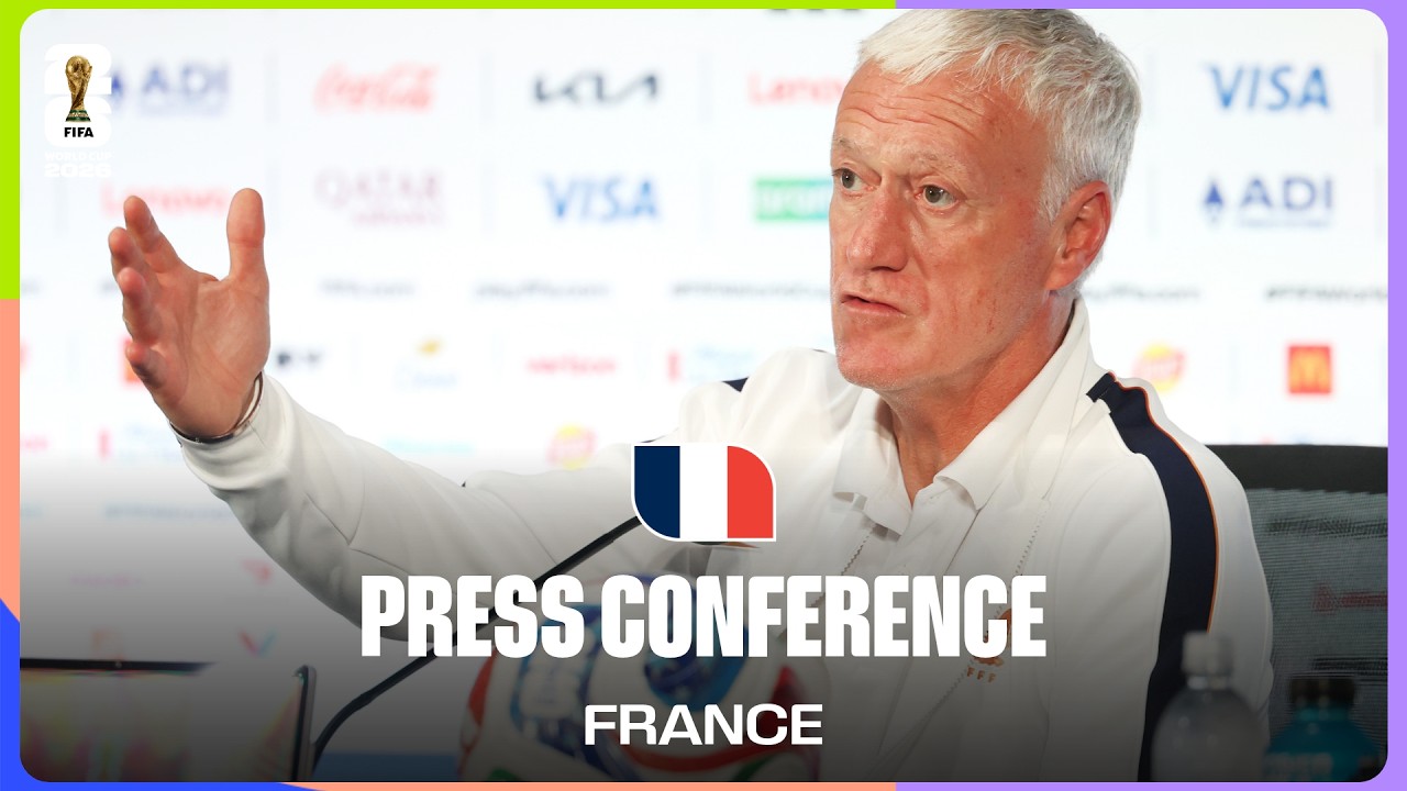 France On Playing Spain | Didier Deschamps Takes Questions background
