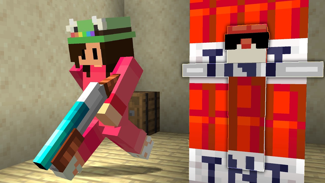 Lifesteal SMP VS Minecraft Meccha Chameleon... background
