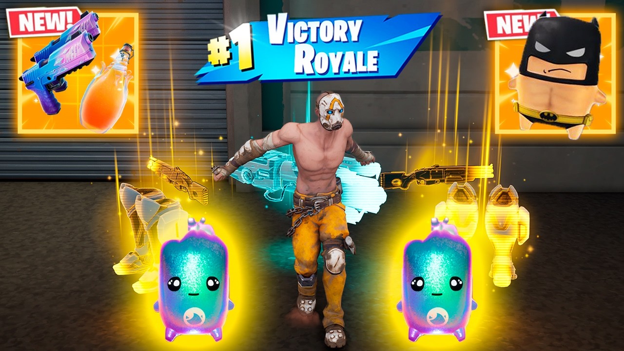PSYCHO BANDIT vs NEW MYTHIC'S CHALLENGE (NEW!! Fortnite Chapter 7 Season 3) background