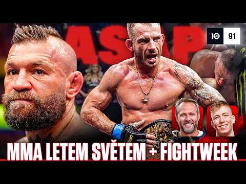 McGREGORŮV (NE)NÁVRAT! JOTKO NOVÝ ŠAMPION! Engizek vybuchl: REAKCE 😱 ASAP MMA LETEM SVĚTEM background