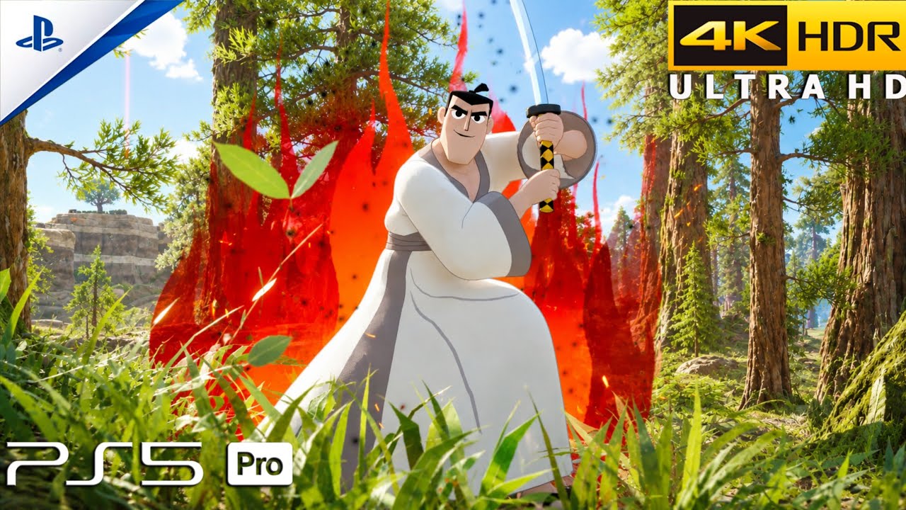 Fortnite (PS5 Pro) 4K 120FPS HDR Gameplay | Skin Samurai Jack background