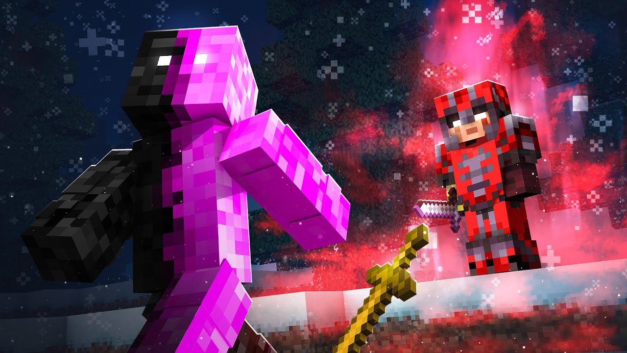 Trying To Survive A Minecraft Pro For 24 Hours background