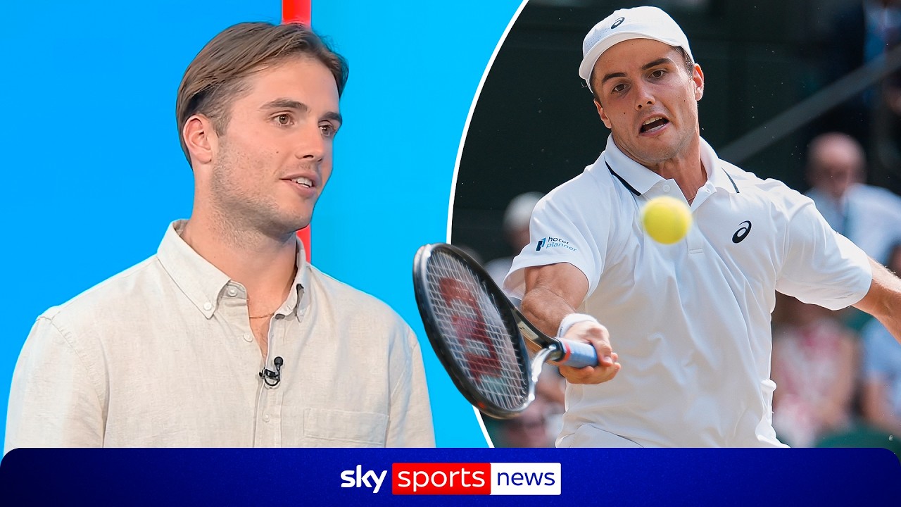 British No.1 Arthur Fery on Wimbledon heroics, meeting royalty & future ambitions background