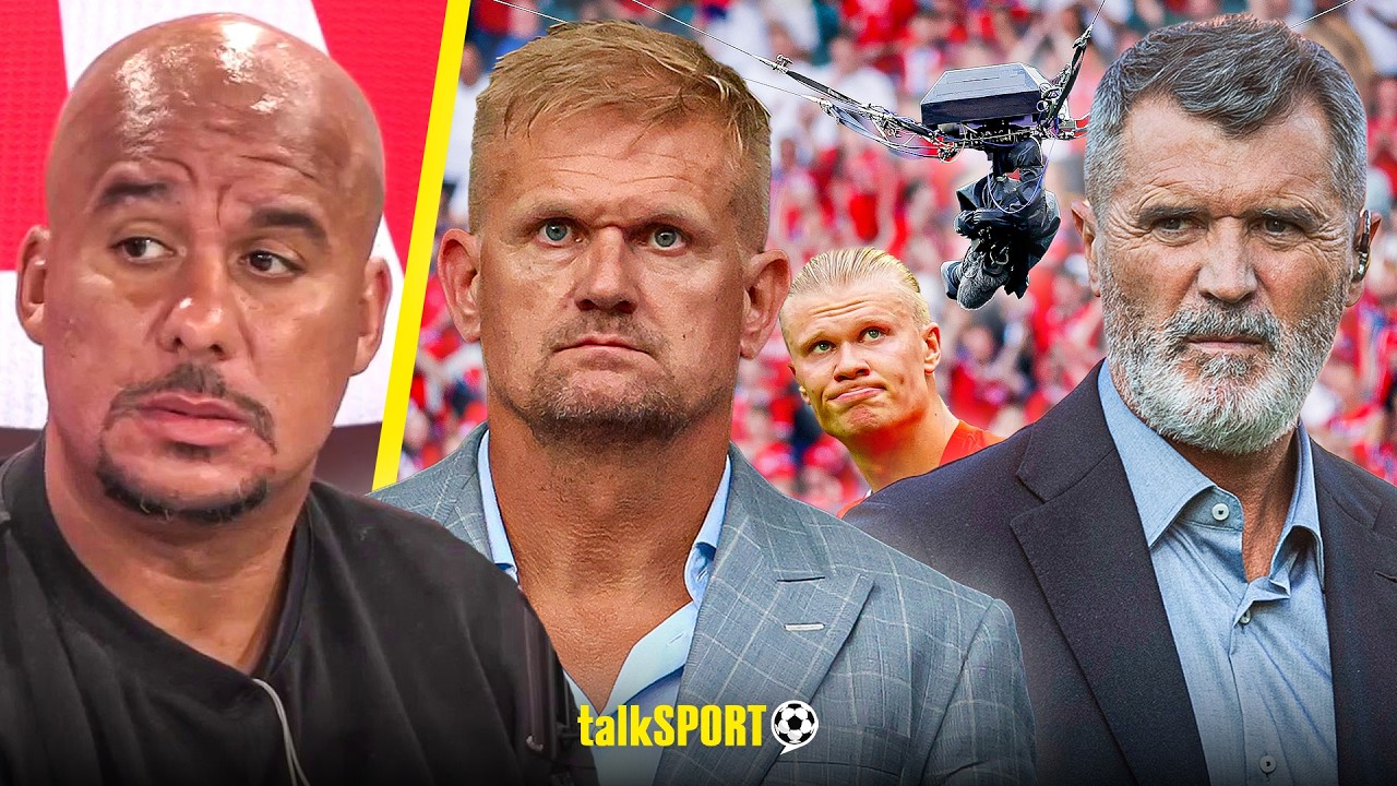 Agbonalhor Gives BRUTAL RESPONSE to Roy Keane After Alfie Haaland JIBE amid Norway's Spidercam FURY! background
