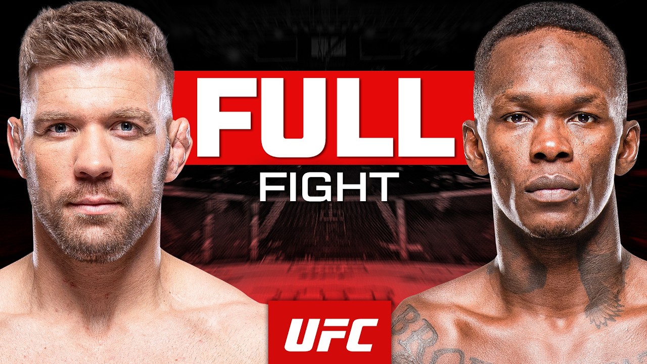 Dricus Du Plessis vs Israel Adesanya | Full Fight | UFC OKC background