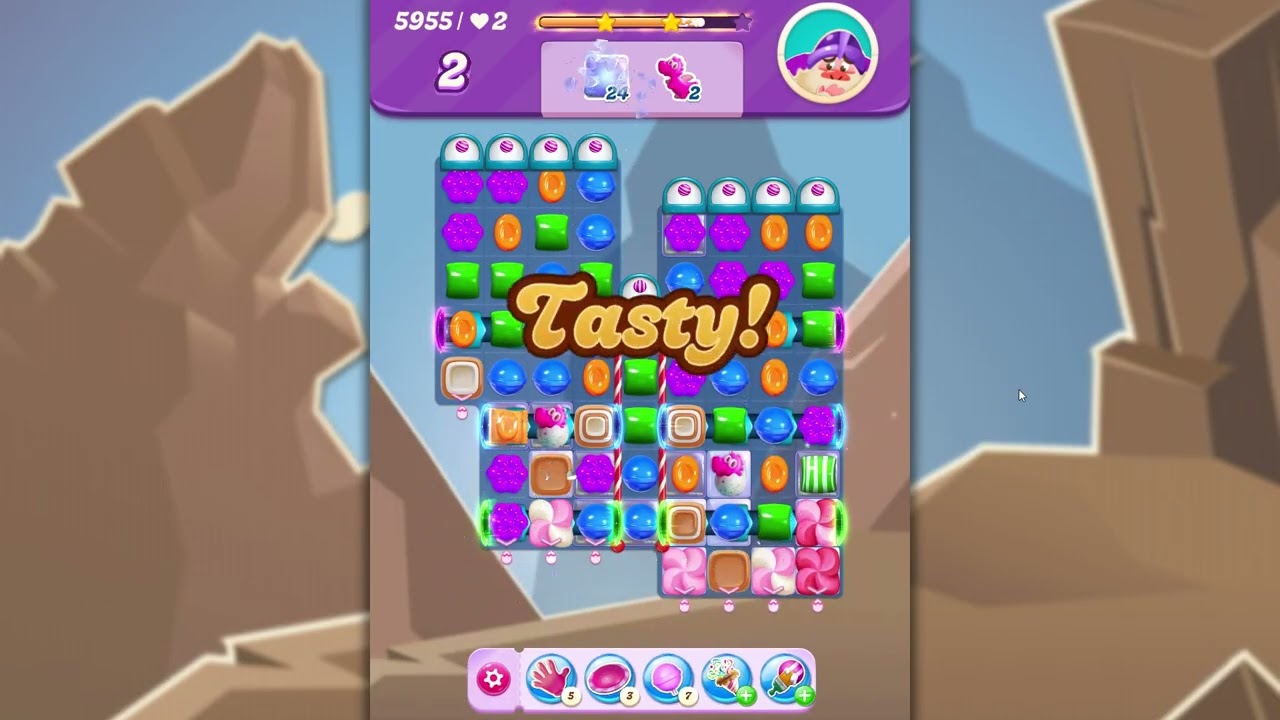Candy Crush Saga Level 5955 background