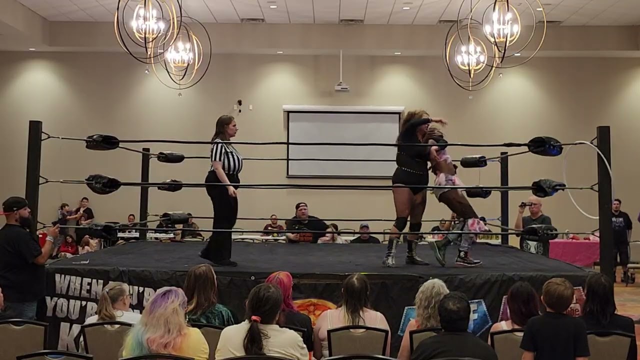 Sebastian LeShawn vs Stephie Mac (PWK Women's Title) - PWK 6/20/26 background
