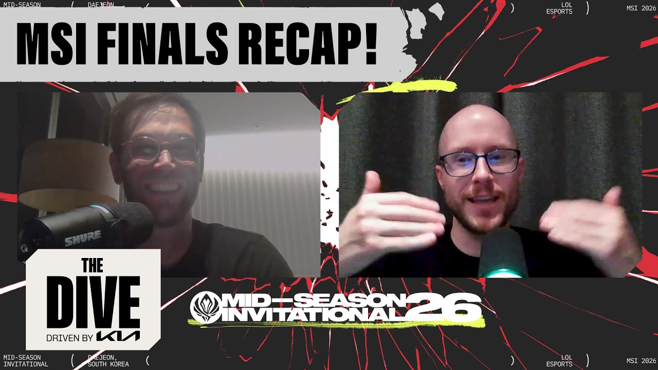 MSI Finals Recap from Korea | The Dive Driven by Kia background