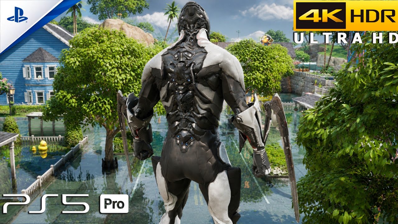 Fortnite (PS5 Pro) 4K 120FPS HDR Gameplay | Skin Excalibur (Warframe) background