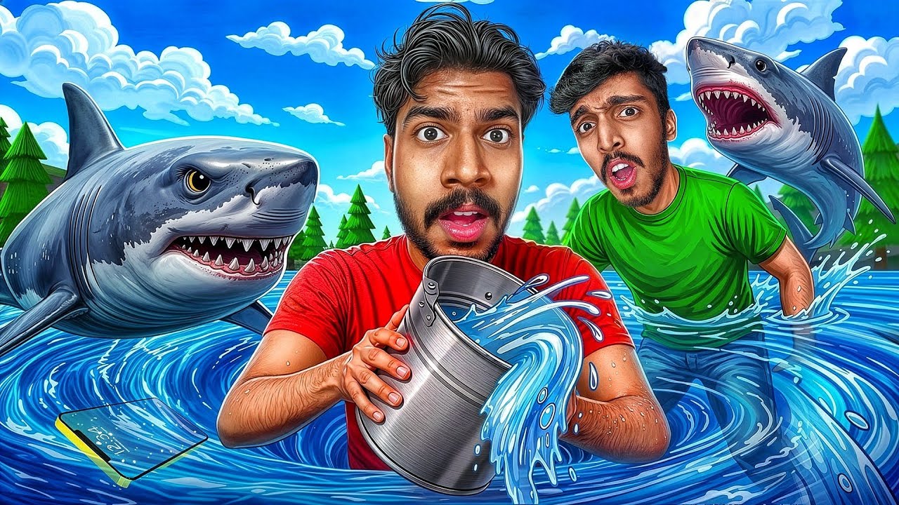 Roblox But We Need To Drain The Lake!! background