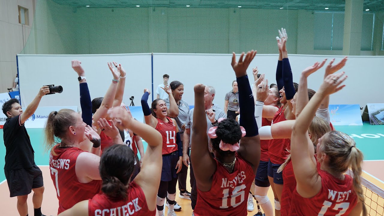 U.S. Women’s Sitting National Team vs Germany Highlights | 2026 WPV Sitting World Championships background