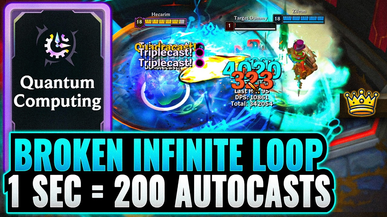 Lagging Servers with 200 Autocasts/Sec: Gamebreaking Infinite Loop | League Arena Gameplay background