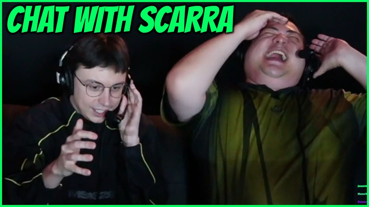 Caedrel Chats To Scarra About LEAGUE CLASSIC background