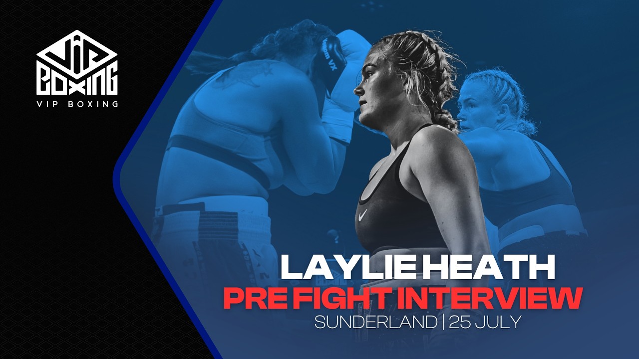 Laylie Heath: Stepping Up to Six Rounds! | Pre-Fight Interview July 25th backdrop