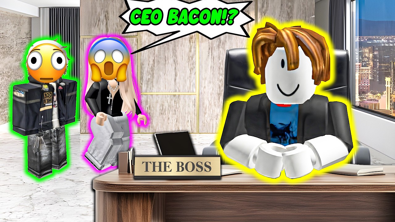 I Was The CEO In A Bacon Avatar | ROBLOX TEXT TO SPEECH background