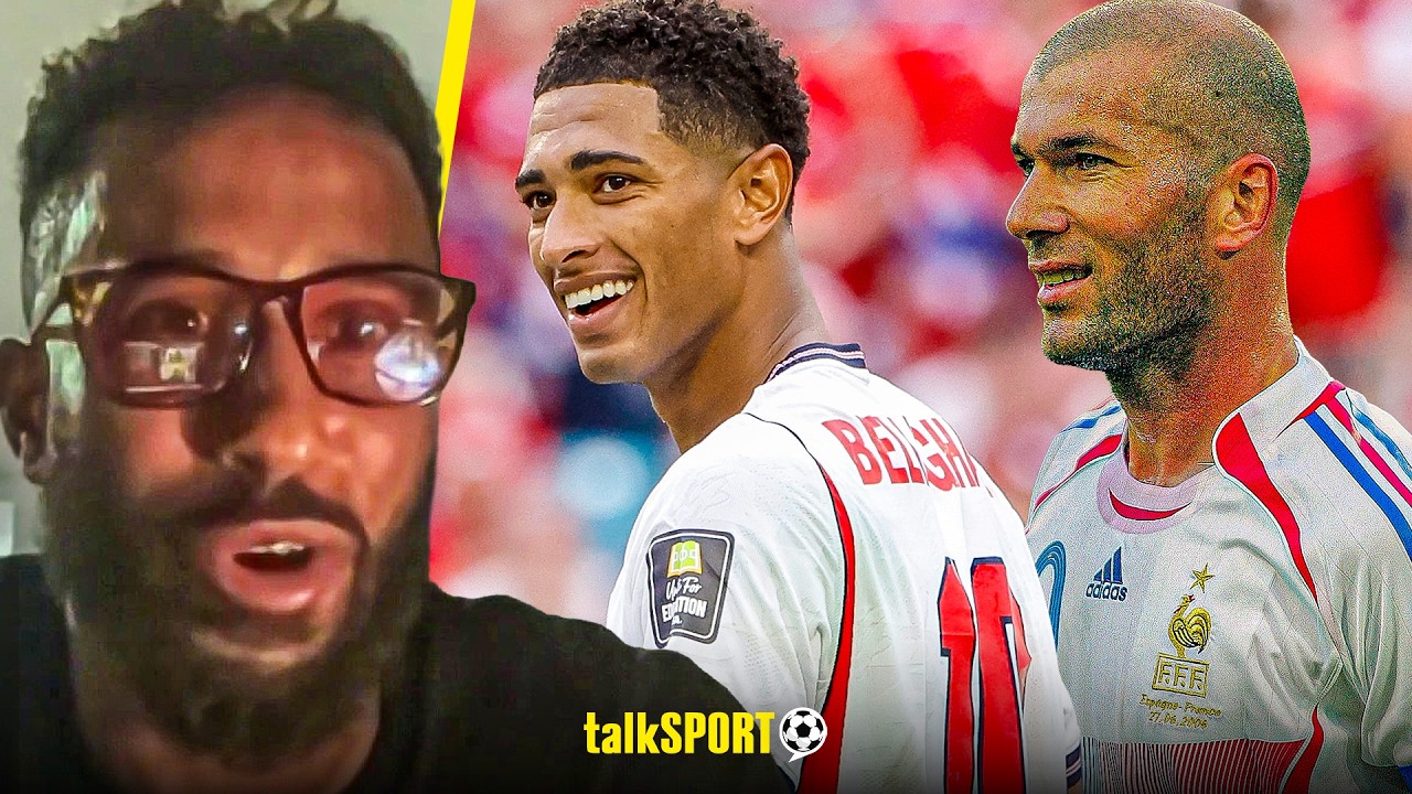 "PRIME ZIDANE" Andros Townsend LAVISHES huge praise on Jude Bellingham because of one key ATTRIBUTE background