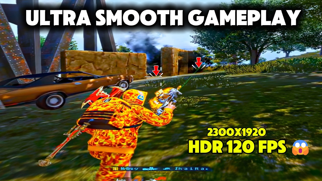 HDR 120 FPS Gameplay π₯ Ultra Smooth PUBG MOBILE background
