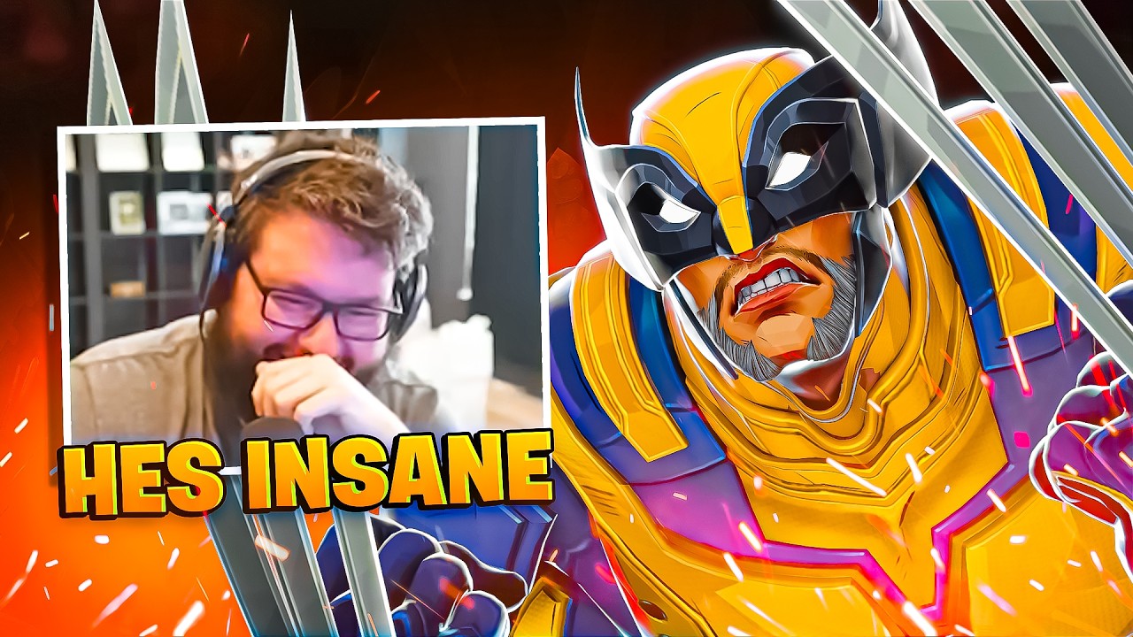 Flats was SHOCKED getting CARRIED by the RANK 1 WOLVERINE... background