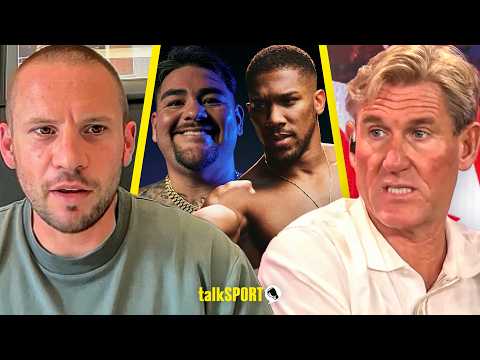"Looked Like He Swallowed A Lager!" Simon Jordan & Frank Smith debate Anthony Joshua & Andy Ruiz background