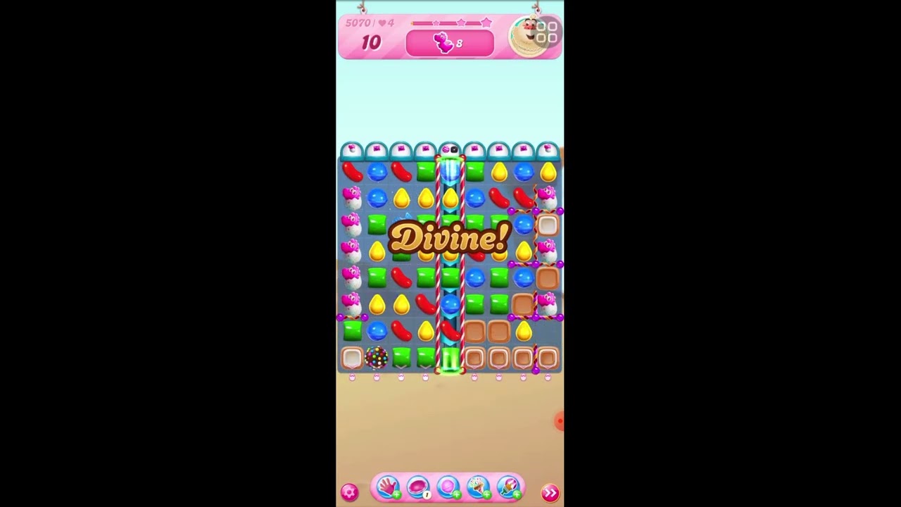 Candy Crush Level 5070 – Beat It Like a Pro background