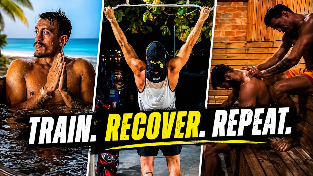 A Day in the Life of Muay Thai Fighters ЁЯЗ╣ЁЯЗн KoSamui Island background
