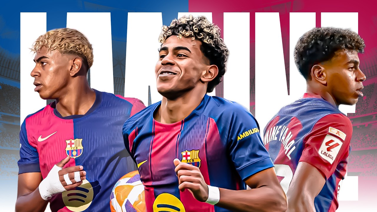 ¡19 GRANDES MOMENTOS de LAMINE YAMAL en LALIGA! background