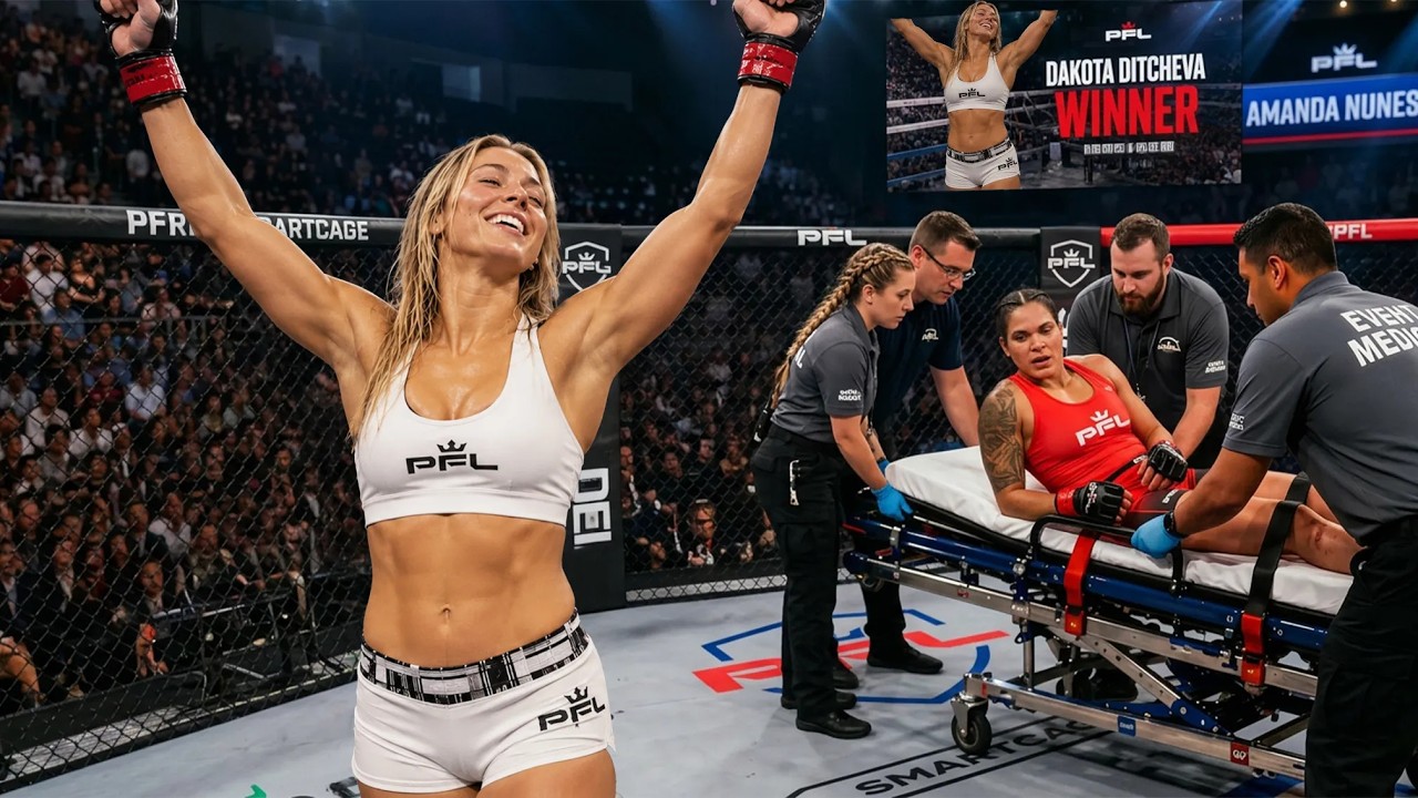 BRUTAL... Dakota Ditcheva RUINED These Girls Faces.. Crazy KOs! background